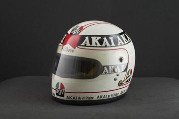 X 80/Air Alan Jones' replica safety helmet