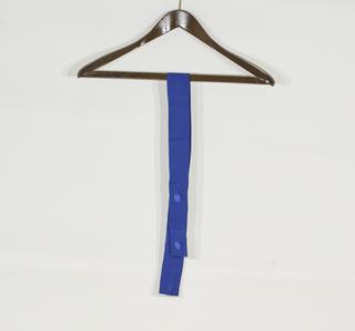 Royal blue cotton nurse's belt