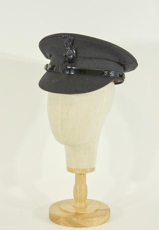 Grey Peaked Cap.