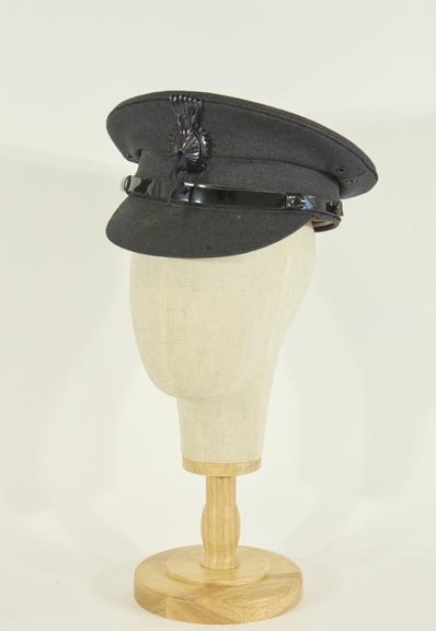 Grey Peaked Cap.