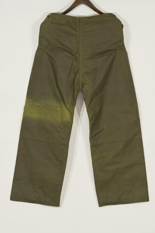 Over-trousers, for Forestry worker's tree-felling outfit