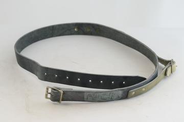 Miner's Leather Belt as Issued by the National Coal Board.