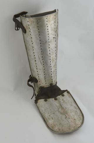 Glass worker's shin protectors