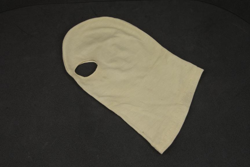 Anti-flash hood, for anti-flash gas welder's suit