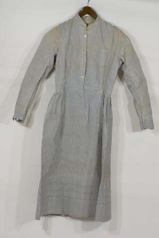 Nurse's uniform dress, long sleeved, cotton