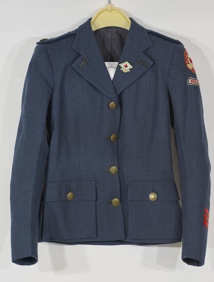 Jacket from an American Red Cross uniform, United States, 1939-1945