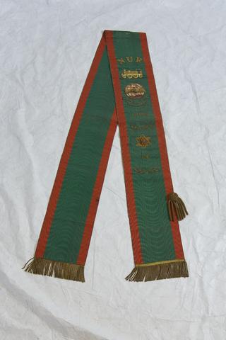 Sash, National Union of Railwaymen
