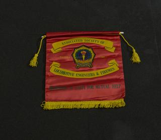 ASLEF pennant, Brothers in Unity for Mutual Help