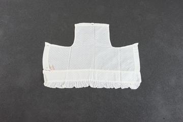 Nursing Sister's White Frilled Cloth Cap