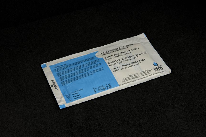 Sterile latex gloves for frontline health workers