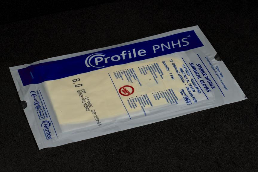 Sterile nitrile gloves for frontline health workers