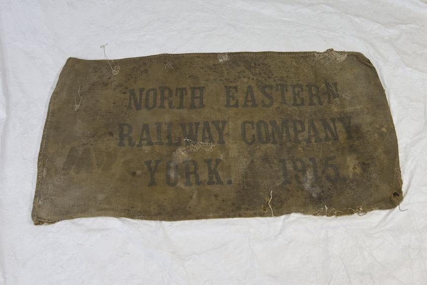 Hessian sack, North Eastern Railway