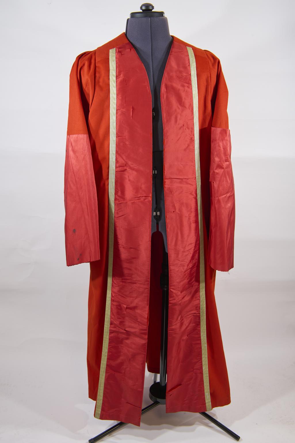 Prof. James Lindsay's M.D. gown