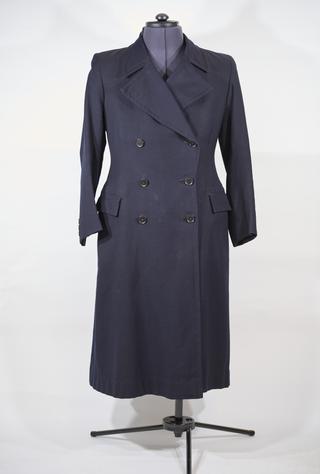 Dark blue nurse's coat