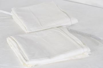 Two tablecloths, probably London & North Eastern Railway