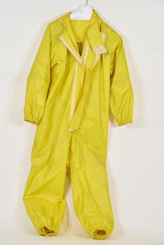 Chemical hazard suit in PVC coated nylon