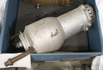 Section Gamma rocket engine thrust chamber
