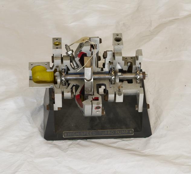 Sectioned development turbo pump for Beta rocket engine