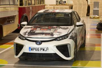 Toyota Mirai hydrogen fuel cell car