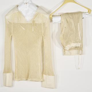 Glass furnaceman's "Gladding" mesh underwear.