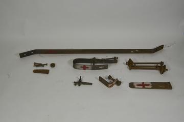 Adjustable piece with centre screw to hold plug cock into its seat (plug cock not found)