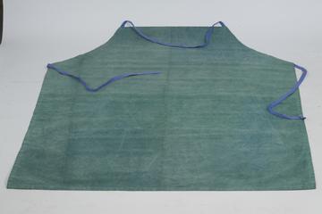 Rubberised protective apron for frontline health workers