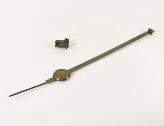 Invariable Pendulum no. 6 with Agate Plane no. 6