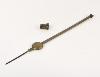 Invariable Pendulum no. 4 with Agate Plane no. 4