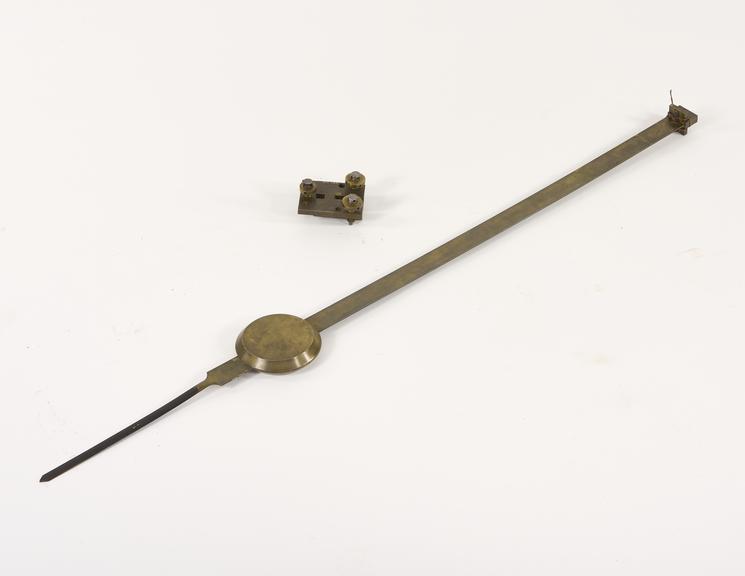 Invariable Pendulum no. 4 with Agate Plane no. 4