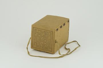 Cardboard Carton for Small Child's Respirator