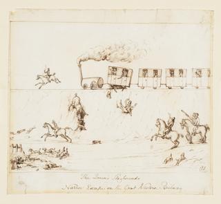 The Queen's Staghounds Narrow Escape