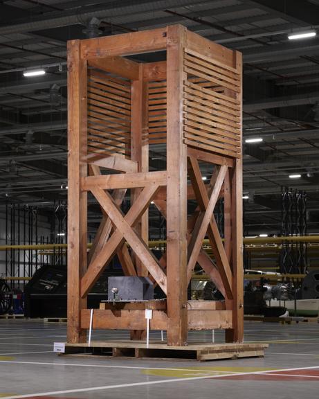 Tower for Coarse Tuning Assembly for the Aerial Tuning Inductor from the Rugby Radio Station, 1943-1966