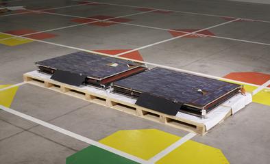 Two Solar Cell Panels from MARECS-A Satellite