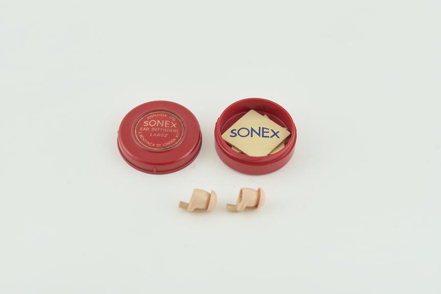 Mallock-Armstrong Ear Defenders samples of Ear Protector Inserts in original box