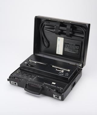 Pye Dynamics PD2A explosives detector in a fitted case