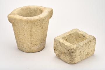 Two replicas of Hebrew Liquid and Seed measures from a set of 21