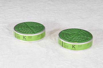 K (Class II) Filters for Silner 12 Respirator Mask