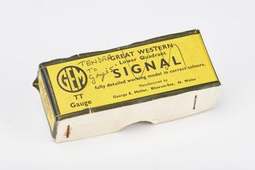 Box for model tender of LNWR "George The Fifth"