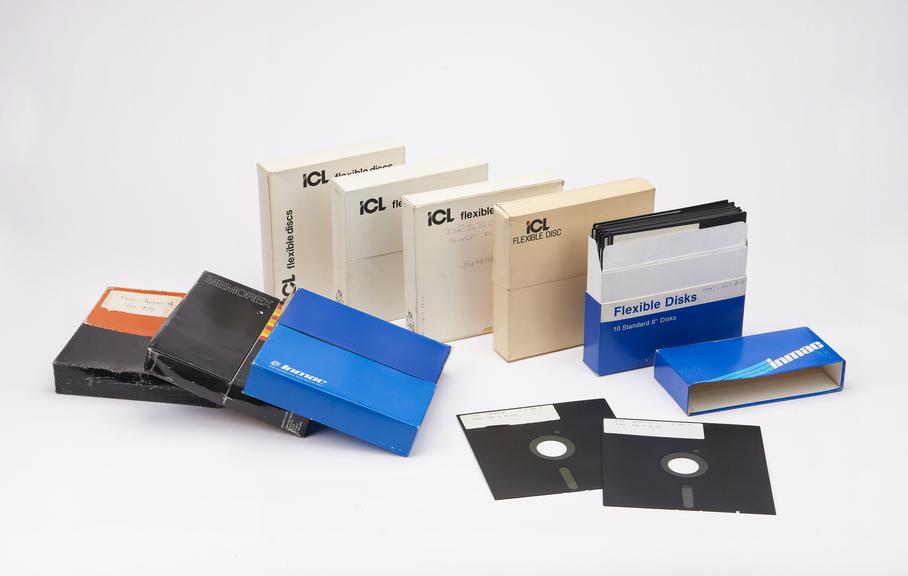 8 inch floppy programme disks