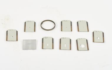 Eight Aperture Plates for Lysholm Skull X-ray Imaging Unit