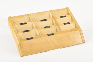 Wooden Plate Holder for Lysholm Skull X-ray Imaging Unit