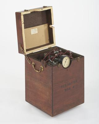 Pump unit for the Bragg-Paul Pulsator, model II, London, England, 1934-1950