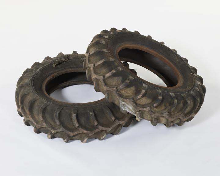 Two Tyres for Wilder-Steed Green Crop Loader and Trailer