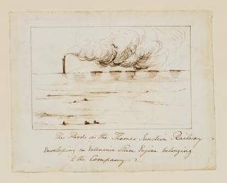 the flood on the thames junction