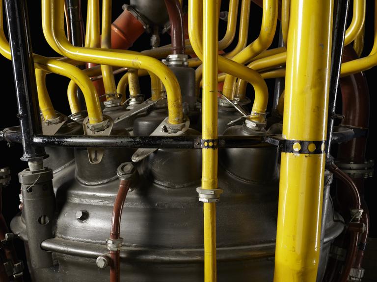 Engine assembly from V2 rocket