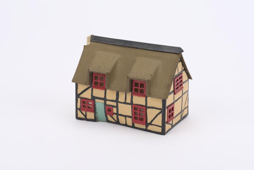 Model Thatched Cottage, c 1960
