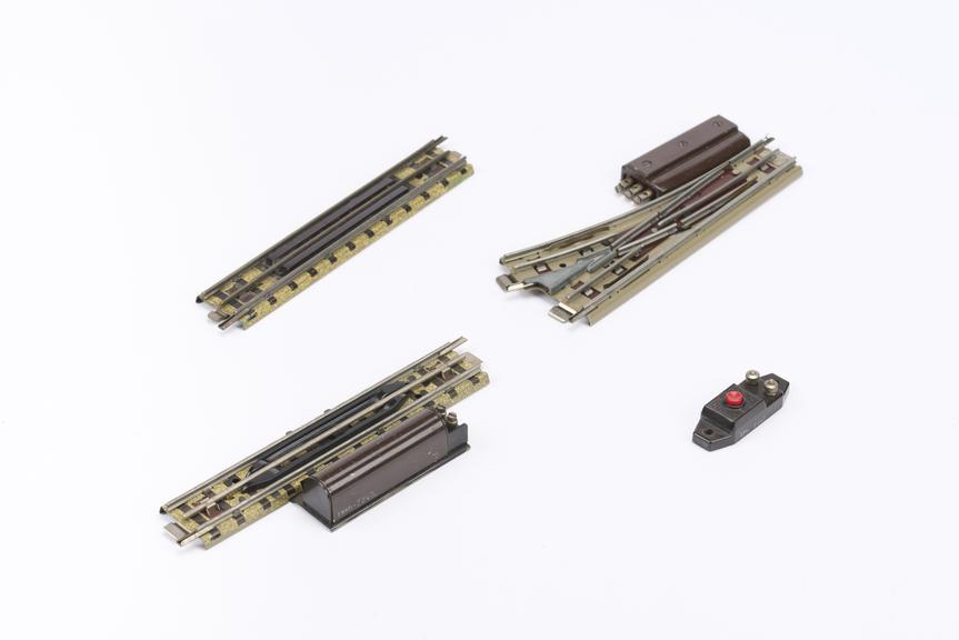Three Sections of Hornby Duble 3-rail Electric Model Railway