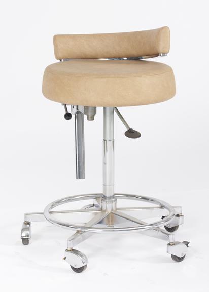 "Powerlift" dental operator's stool