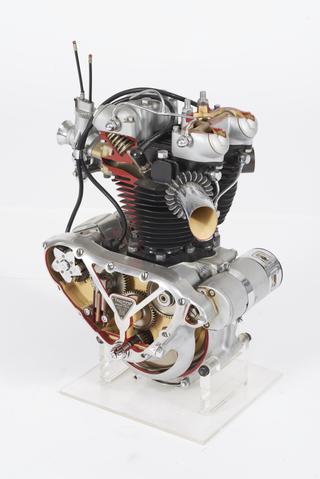 Triumph 498 cc speed-twin 27 hp motor cycle engine