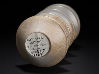 Apollo/Skylab space food - cocoa flavoured instant drink